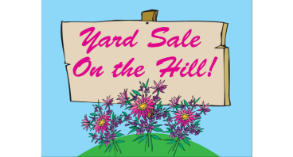 BI Yard Sale on the Hill BI Yard Sale on the Hill 6/20/26 12701 Maple Ave 8 am 3 pm Our 19th Annual Yard Sale on the Hill! Over 30 homes in a square mile in historic Blue Island. Great architecture, plenty of parking, walkable. Look for signs with balloons at participating homes. Maps of all sale locations at each home. Household goods, decorative, antiques, Christmas, clothing and more! Sale happens rain or shine. Don't miss this sale! ​